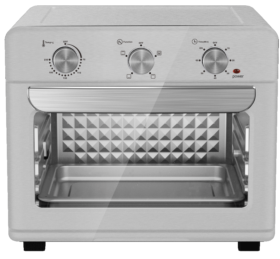 하이화 스테인리스 스틸 다이얼 제어 25L 에어 프라이어 가정용 주방 대류 토스트 기계 전기 난로 제조업체 오븐